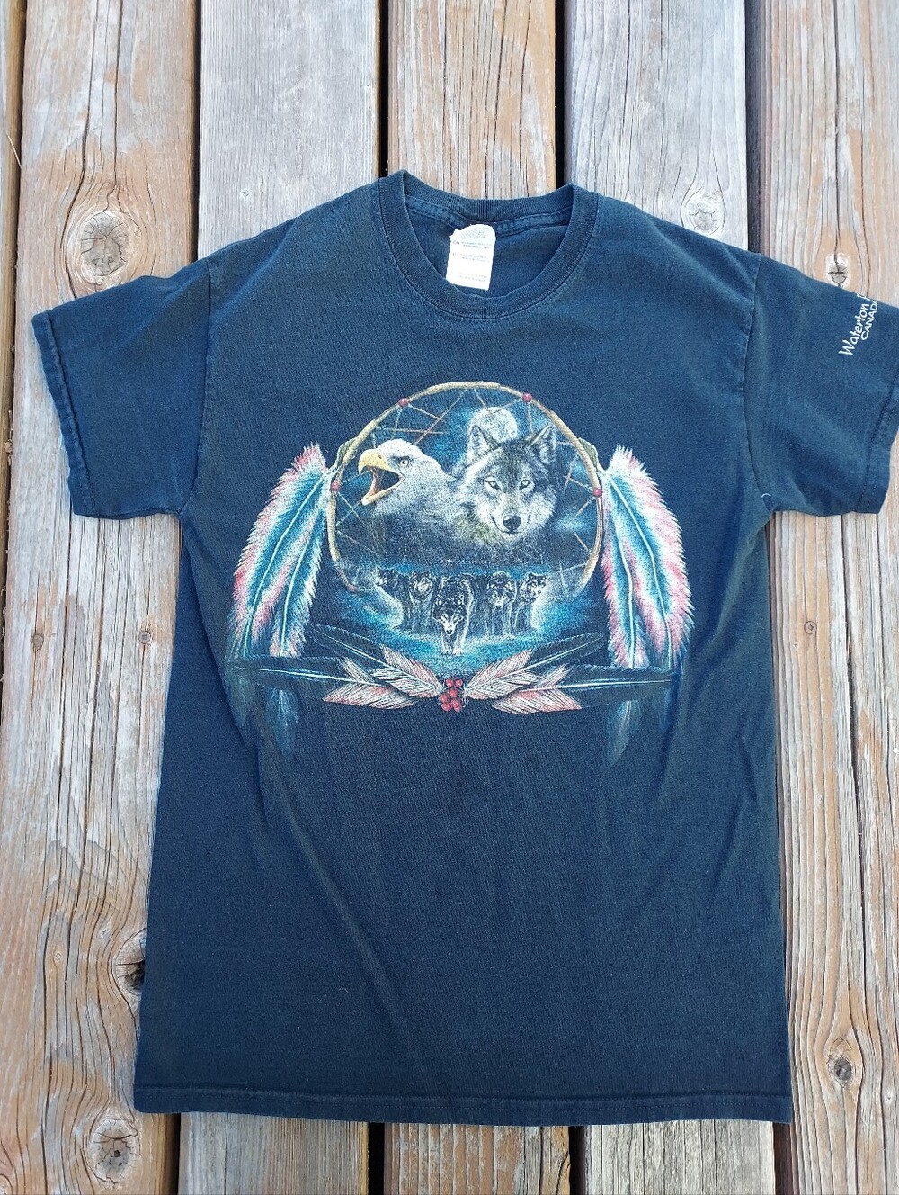 Vintage Wolf Tshirt Canada Park